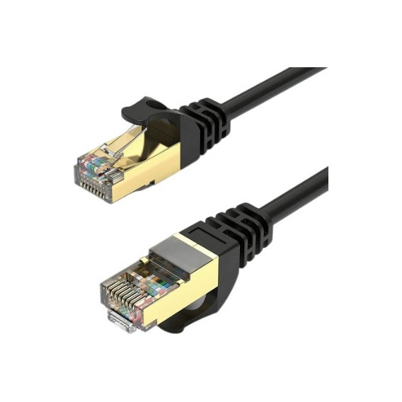Cable Rojo Plano Categoría 8 Cat8 Rj45 Utp Ethernet 3m 40gbp