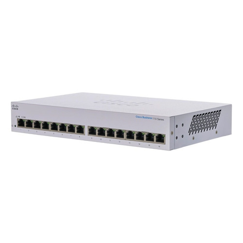 Switch No Administrado Cisco Business Cbs110-16t-d