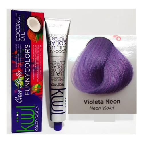  Kuul Tinte Fantasia Color Violeta Neon Funny Colors 90g
