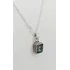 Dije De Plata 925 Y Piedra Cuarzo Místico