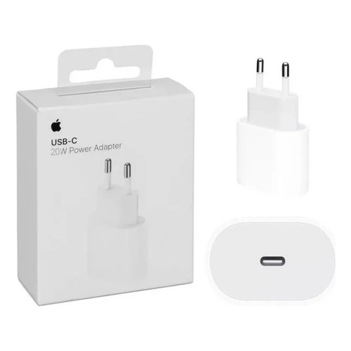 Carga Rápida 20w Usb-C Sellado Apple