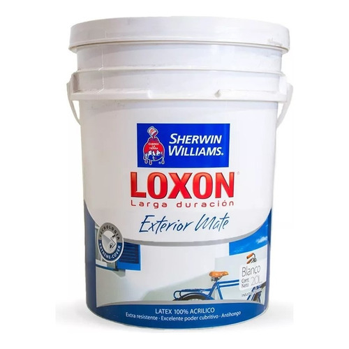 Loxon Pintura Latex Exterior Colores 20 Lt Color Ocre