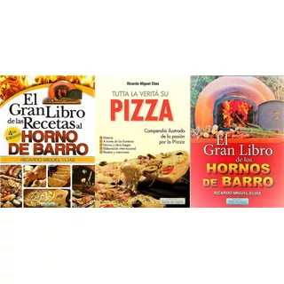 Recetas Al Horno+gran Libro Hornos+pizza Promo 3 Libros!