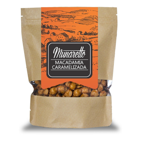 Nueces De Macadamia Caramelizada 500g - - Kg