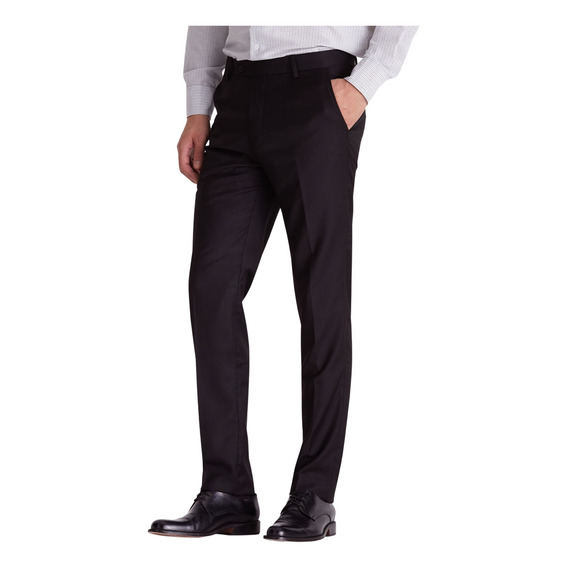 Pantalón Macowens De Vestir Ss100 Liso Negro 089208908002-pr