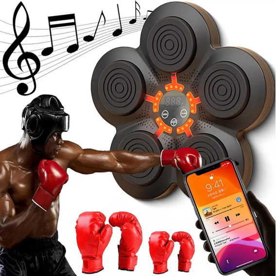 Música Entrenador De Boxeo Redondo Con Bluetooth Inteligente