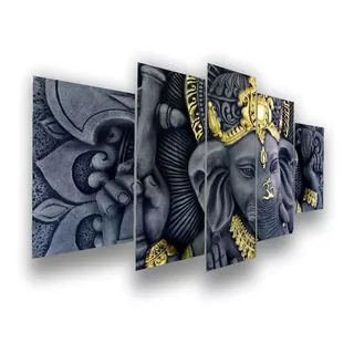 Quadros Decorativos Sala Quarto Deusa Ganesha