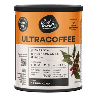 Suplemento Ultracoffee Cappuccino 220g A Tal Da Castanha