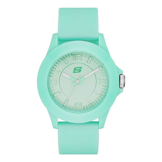 Reloj Para Mujer Skechers Sr6027 Verde