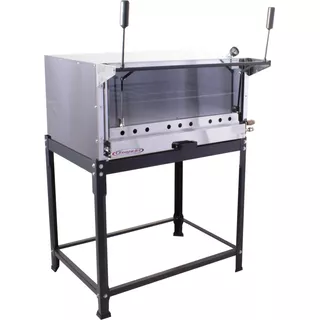 Forno Refratário Pizza 95x95 Itajobi Fogões + Kit Luz