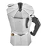 Cafetera Expresso Italiana Aluminio 12 Tazas Color Plateado