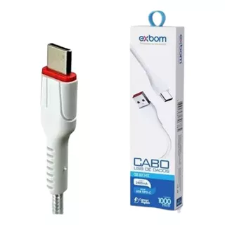 Cabo Carregador Rápido Usb Tipo C 1 Metro Reforçado Nylon