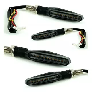 4 Setas Moto Led Suzuki 125en Yes/ Gs120/125/ Gsr 125/150