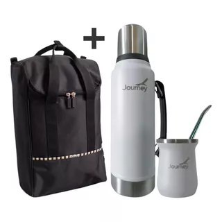 Set Equipo Matero Journey Termo 1 L+mate +mochila Matera.