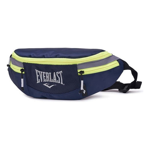 Maxi Riñonera Everlast Deportiva Ajustable Gym Running Color Azul