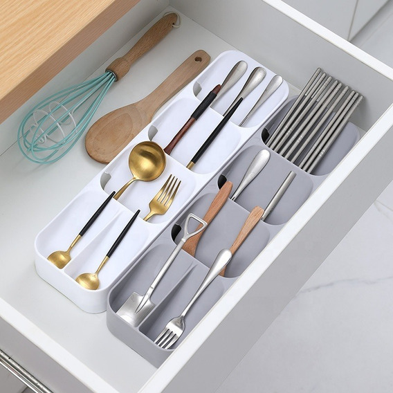 Organizador Cubiertos Cubiertero Para Cajón Cocina Excelente