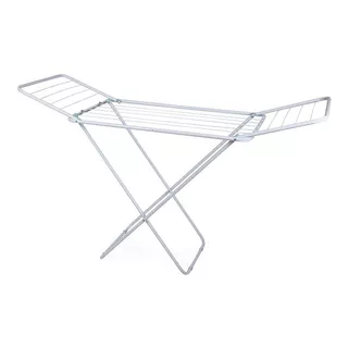 Rack De Secagem De Piso Com Asas 144 Cm X 49 Cm X 89 Cm Mor Slim White Color