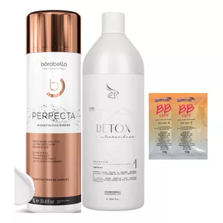 Escova Progressiva Borabella Perfecta Bio S/formol +shampoo