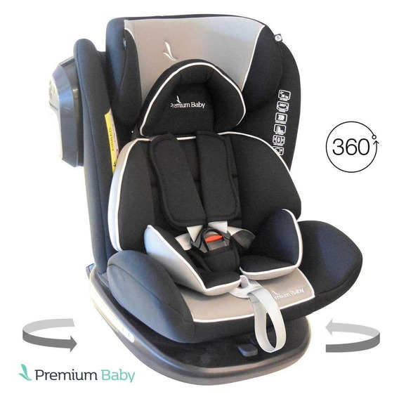 Butaca infantil para auto Premium Baby Murphy 360º negro