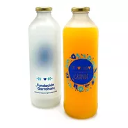 Botella Reutilizable De Vidrio 910ml - Fundación Garrahan