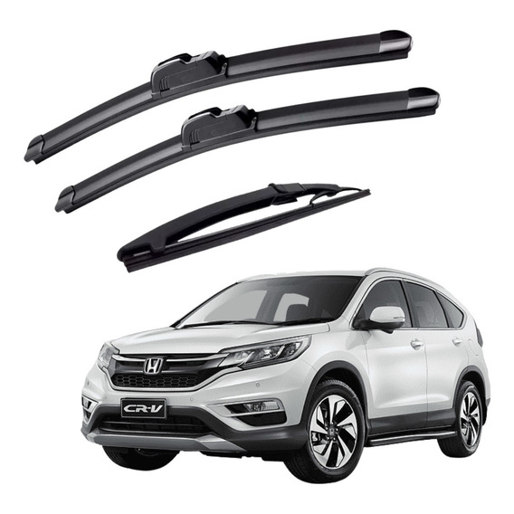 Juego De 3 Limpiaparabrisas Reluvsa Honda Cr-v 2015