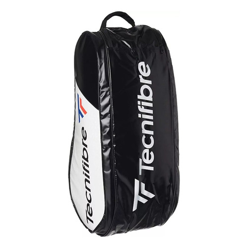 Bolso Raquetero Profesional Tecnifibre 12r Medvedev Swiatek Color Blanco