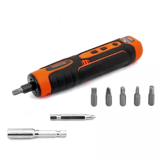 Atornillador Inalámbrico 3,6v + Accesorios - Hamilton Ult136 Color Naranja