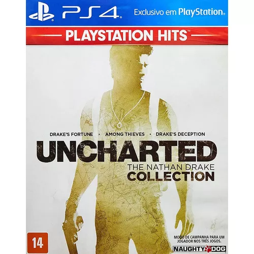 Jogo de Playstation 4 - Uncharted 4 - Mídia Física - SEMINOVO - Pronta Entrega