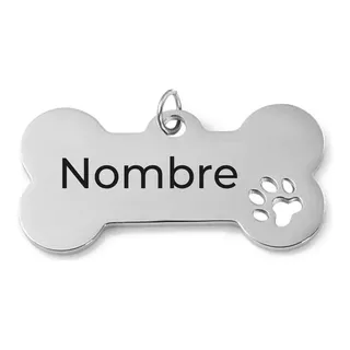 Placa Plaquita Para Mascota Gato Perro Personalizado Acero