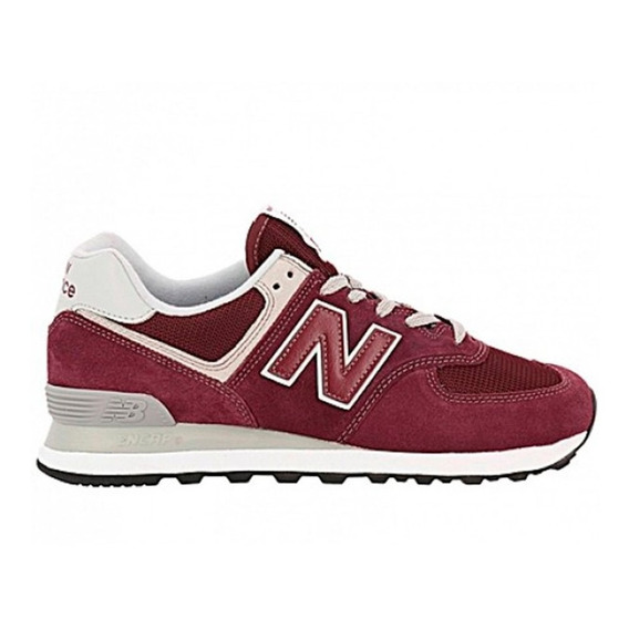 Championes New Balance 574 De Hombre Rojo