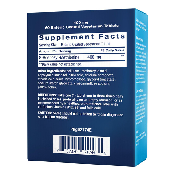 Suplemento Life Extension Same 400 Mg (s-adenosil-metionina)