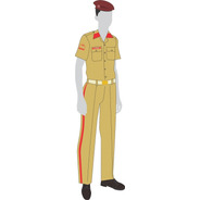 Uniforme Colégio Militar: Calça Cáqui Masculina