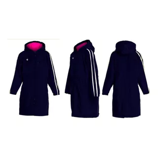 Parkas Para Natacion Marine Hombre Y Mujer White Stripes