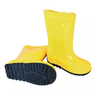 Bota Lluvia Calfor 850 X Tracks Sin Cuello Infantil 21-33