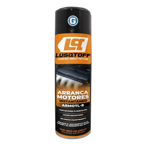 Spray Arranca Motores Nafta Diesel Gnc Lusqtoff