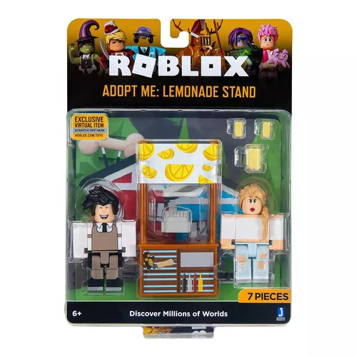 Roblox - 2 Bonecos De 7cm - Adopt Me: Lemonade Stand