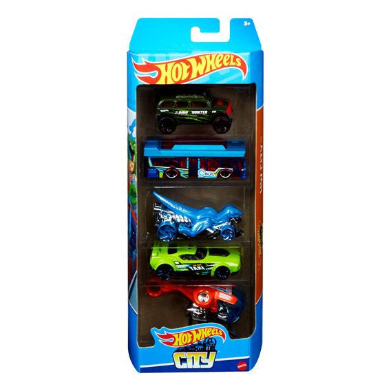 Hot Wheels Paquete De 5 Autos