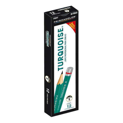 Lapiz Berol Turquoise 10103014544 Grado 4h C12 De Dibujo /v