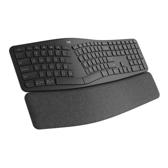 Teclado Inalambrico Logitech K860 Ergo Black Color del teclado Negro Idioma Español España