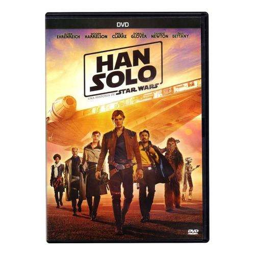 Han Solo Una Historia De Star Wars Pelicula Dvd