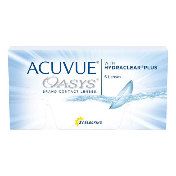 Lentes De Contacto Acuvue Oasys Hydraclear 6 Piezas 15 Dias 