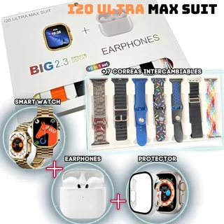 Smartwatch I20 Ultra Max Suit Combo 10en1 Reloj Inteligente