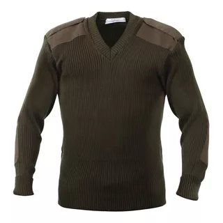 Sueter Cuello V Rothco G.i. Acrílico Militar Para Hombre