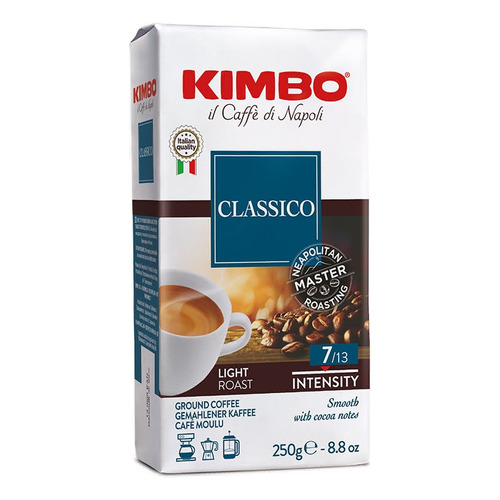 Café Kimbo Classico - Grano Molido 250 Gr