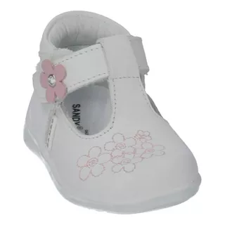 Zapato Casual Pingo Con Decorativo De Flores Para Bebe 
