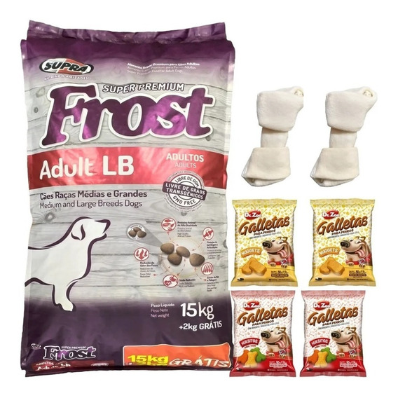 Frost Adulto Lb 17k + 6 Sachet + Cuerda + Envio Gratis