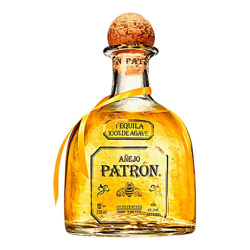 Tequila Patrón Añejo 750ml - Ml A $394