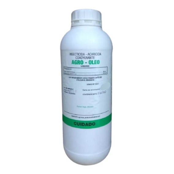 Aceite Vegetal 1l Agricola Coadyuvante Acaros Tensioactivo