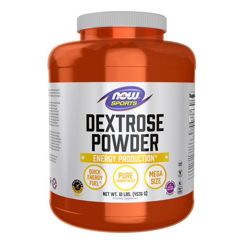 Dextrose Powder Sports 10 Lbs - Now Foods Sabor Sin Sabor