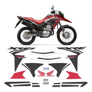 Kit Adesivos Moto Honda Xre 300 Rally 2016 Carbono Completo